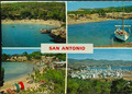 Espana - Spain - Balearen - Ibiza - San Antonio - aerial view -  1970er