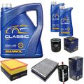 7L Ölwechsel Set MANNOL Classic 10W-40 Motoröl + SCT Filter KIT 10758225