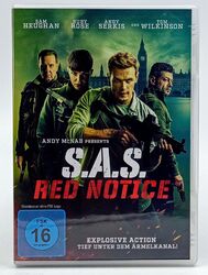 S.A.S. Red Notice DVD Andy Serkis Ruby Rose Zustand: Sehr gut