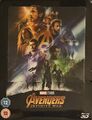 Blu-ray 3D/2D - Avengers 3: Infinity War 3D/2D - Steelbook - NEU! - mit DE Ton!