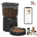 3L Katze Hunde Futterautomat Automatischer Futterspender mit Timer WLAN APP