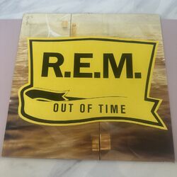 R . E . M. OUT OF TIME. LP. 1991  Nr7599-26496-1/WX 404