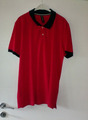 REWARD - Schönes Herren Poloshirt Polo Shirt in Gr.: XL (56/58) - Rot/Dunkelblau