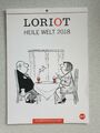 Loriot Heile Welt Halbmonatskalender - Kalender 2018 Heye