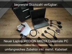 KFZ Profi Diagnosegerät PKW NFZ Auto div Hersteller Fehlerauslesegerät OBD1 OBD2bis Bj. 2023* -  Neuer Classmate Laptop MEDION AKOYA