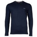 BOSS Herren Langarmshirt -  Rundhals, Mix & Match, Baumwoll Stretch, Logo