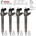 4x Injektor Einspritzdüse VW AUDI 2,0 TDI 03L130277J/Q 0445110369 0445110647