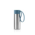 Eva Solo To Go Cup Becher Tasse Edelstahl Kunststoff Dusty Blue 0.35L 567005