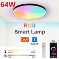 LED Deckenlampe Smart RGB Deckenleuchte Schlafzimmer Lampe WLAN APP mit Tuya