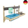 TP Toys 297 Kitchen Holz Deluxe Mud Küche Spielhaus Zubehör, grün, 36 x 81 x 56