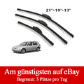 Original VW Golf 4 IV 1J1 Komplett Scheibenwischer Vorne + Hinten 480+530+330mm