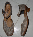 RIEKER Sandalen Pumps Mokka Gr. 40