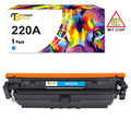 1-4 XXL Toner MIT CHIP für HP 220A / 220X Color Laserjet Pro MFP 4302dw