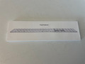 Apple Magic Keyboard QWERTZ mit Ziffernblock (A1843 / MQ052D/A) silber