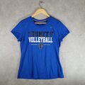 Vintage Nike Dri Fit Trinity Volleyball Print T-Shirt M Blau Herren Sommer »