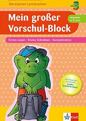 Klett Mein großer Vorschul-Block, Erstes Lesen und Schreiben, Buch