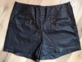 Sexy Fake Leder Hot Pants SHORTS Gr. 40