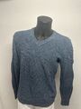 Faconnable Strickpullover/Blau/Gr.S/Designer/Komfort/Klassisch/Leger