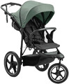 Hauck Dreirad-Kinderwagen Runner 3, Jungle Green, XXL-Lufträdern u. Handbremse