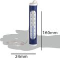 TFA Dostmann Analoges Schwimmbad- und Teichthermometer, mit Befestigungsleine...