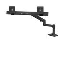 Ergotron LX Dual Direct Monitor Arm, Monitorhalterung, schwarz