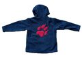 Toller JACK WOLFSKIN Hoodie 128 Fleecejacke Kinder Jacke blau