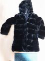 Teddy Jacke  mit Kapuze Gr.S Topzustand