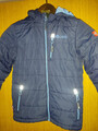 Trollkids Winterjacke Gr. 128 blau