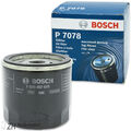 BOSCH P 7078 Ölfilter für Ford Fiesta Focus Kuga Mazda 2 Volvo V30 V40 S60