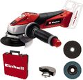 Einhell Akku Winkelschleifer TE-AG 18/115 Li - Solo Acc 115 mm inkl. Koffer 