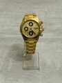 Gold Uhr 18k Vollgold 750 Hommage Daytona 164g Eta Valjoux 7750