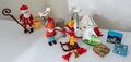 Playmobil Nikolaus Weihnachtsmann Santa Claus Rentier Schlitten Wichtel Geschenk