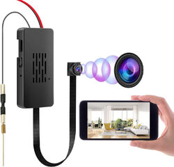 WLAN ÜBERWACHUNGSKAMERA MINI FULL HD KNOPF EINBAU KAMERA VIDEOAUFNAHME HAUS AUTO