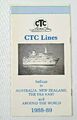 CTC Lines Segeln nach Australien Neuseeland Fernost & um die Welt Zeitplan