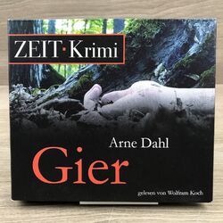 Hörbuch • GIER • 6 CDs • Arne Dahl • ZEIT-Krimi #K48