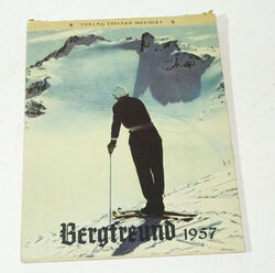 Alter Kalender 1957 Bergfreund Verlag Erhard Neubert Geburtstagsgeschenk