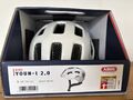 Abus Kinder Fahrradhelm YOUN-I 2.0 pearl white 48-54 cm Größe S