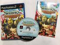 Shrek's Carnival Craze Party Games Sony PlayStation 2 PS2 Compelte CIB Fast Ship