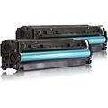 KMP Toner für HP 304A Black, Black (CC530A) Doublepack