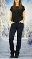 Damen Jeans Hose Warme Winterhose Thermohose Winterjeans Gefüttert Gr W30-38 N10