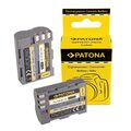 2x Akku für Nikon EN-EL3E D700 D300 D200 D100 D90 D80 D70 D50 1300mAh - 2 Stück