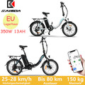 20 Zoll E Bike Klapprad 350W 13AH Elektrofahrrad E-Fahrrad Citybike Pedelec