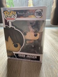 Funko Pop! Attack On Titan - Eren Jaeger #1165 Vinyl Figur ungeöffnet