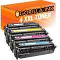 4 Toner XXL für HP Color Laserjet CM 2320 EI MFP WB MFP WBB MFP CC530A-CC533A