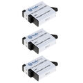 3x Hochleistungs Akku 1250mAh für GoPro 421850 AHDBT-801 IEC 62133 R-41047830