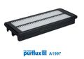 PURFLUX Luftfilter A1997 Filtereinsatz für FIAT 124 Spider 348 MAZDA MX 4 RF ND