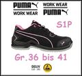 PUMA S1P Damen Sicherheitsschuh Arbeitsschuh Gr. 36 37 38 39 40 41  Stahlkappe