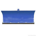 Universal Räumschild für Einachser Rasentraktor blau 100x40 cm Schneeschild