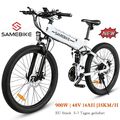 Samebike LO26-II 26 Zoll Elektrofahrrad 900W 48V 14AH E-Bike Mountain Fatbike