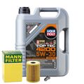 Motoröl 5W30 LIQUI MOLY Top Tec 4200 5L+MANN Ölfilter+Ölablassschraube